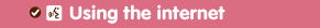 Using the Internet